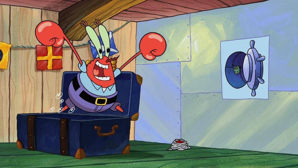 brankas rahasia Tuan Krab (dok. Nickelodeon/SpongeBob SquarePants)