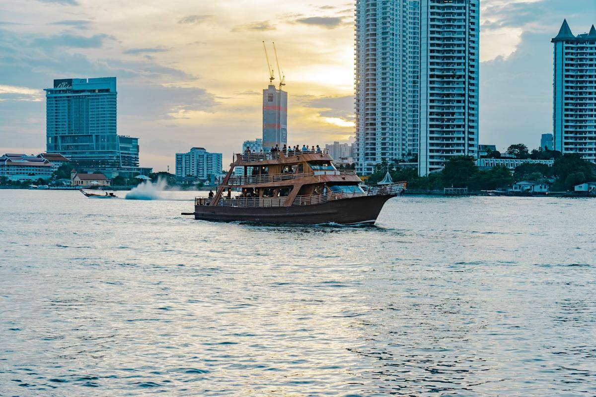 ilustrasi Chao Phraya River, Thailand
