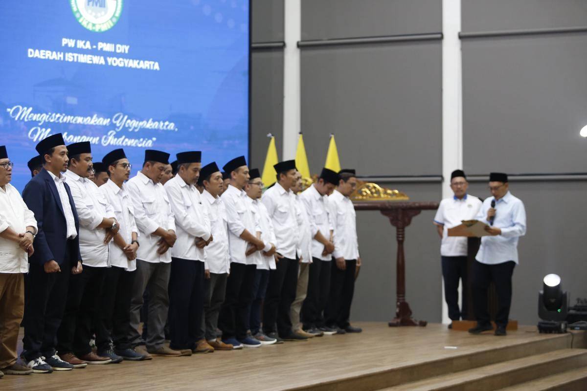 Pengukuhan Ikatan Alumni Pergerakan Mahasiswa Islam Indonesia Daerah Istimewa Yogyakarta (IKA PMII DIY). (Dok. Istimewa)