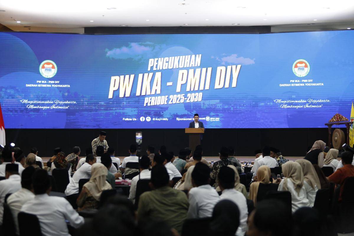 Pengukuhan Ikatan Alumni Pergerakan Mahasiswa Islam Indonesia Daerah Istimewa Yogyakarta (IKA PMII DIY). (Dok. Istimewa)