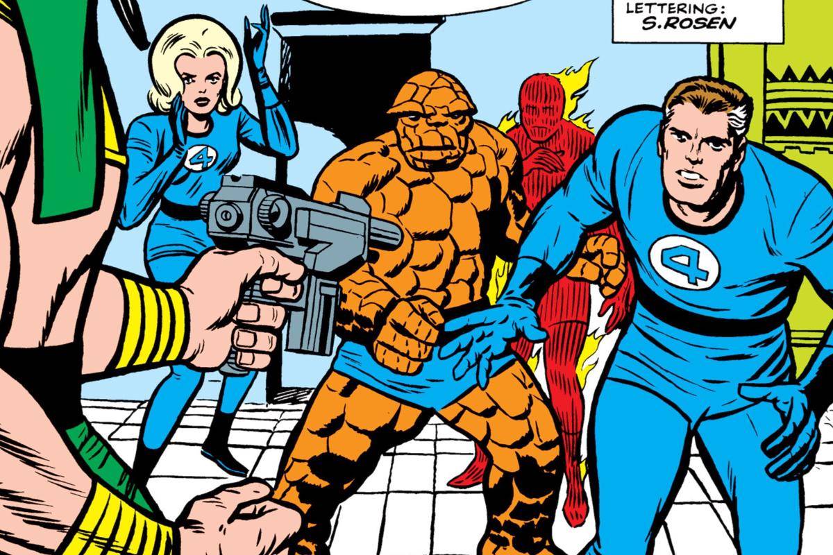 kostum klasik Fantastic Four (dok. Marvel Comics/Fantastic Four)