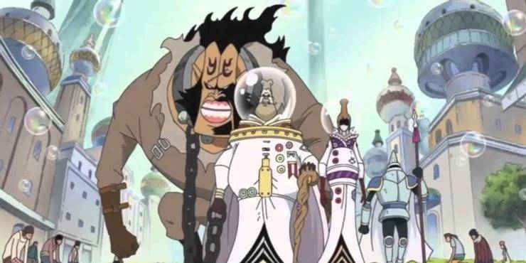 potret Tenryuubito di anime One Piece (dok. Toei Animation/One Piece)