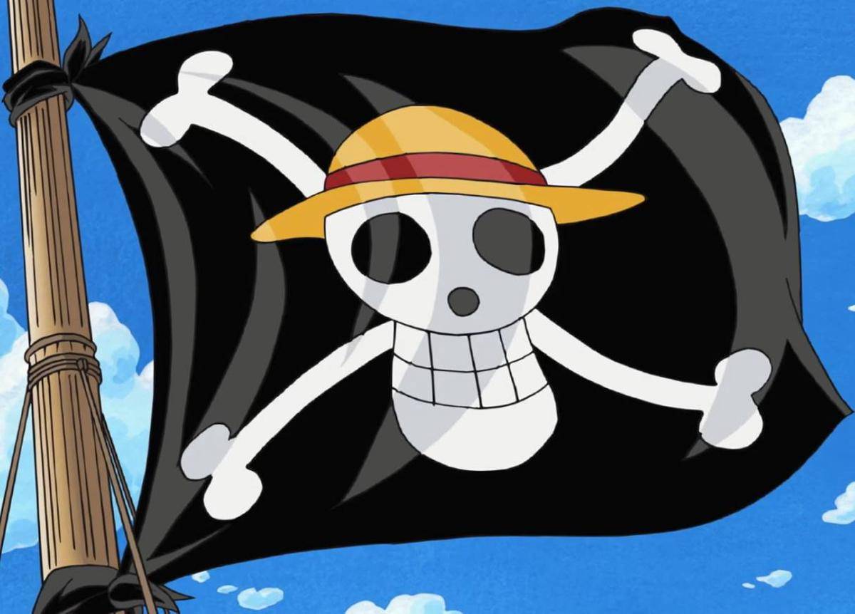 Bendera Jolly Roger milik Strat Hat Pirates