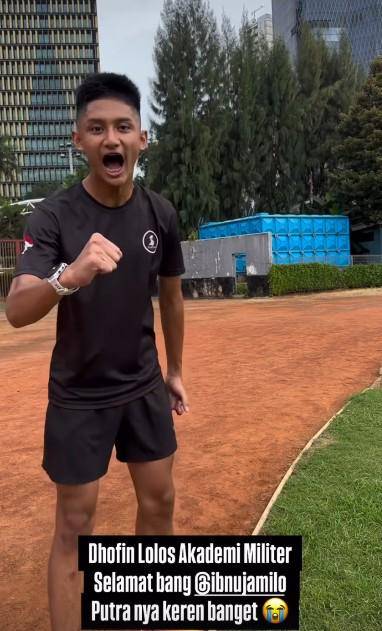 anak Ibnu Jamil Lolos Taruna Akmil 2025 (Instagram.com/ibnujamilo)