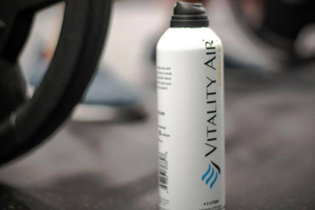 Produk kaleng semprot dari Vitality Air 