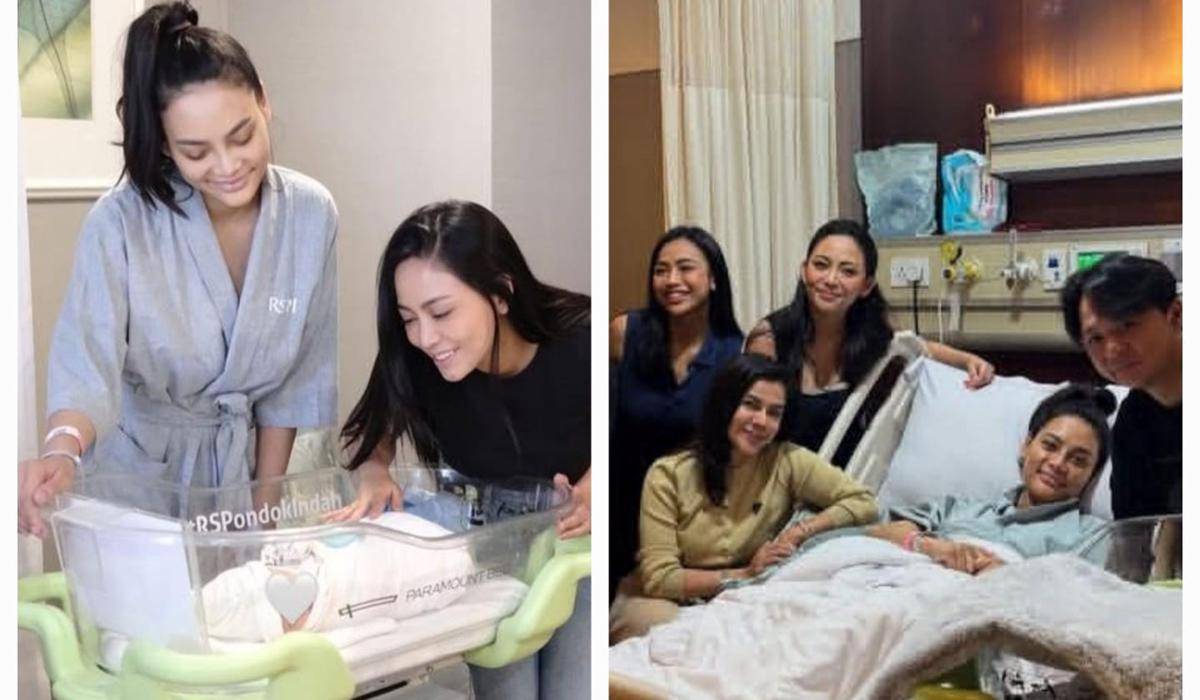 potret Rachel Vennya dan keluarga kunjungi Erika setelah lahiran (instagram.com/rachelvennya) | potret Rachel Vennya dan keluarga kunjungi Erika setelah lahiran (instagram.com/vienstasman)