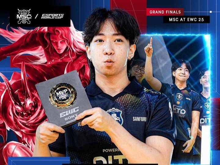 Sanford jadi Finals MVP MSC at EWC 2025 (instagram.com/mlbbesports_official) 