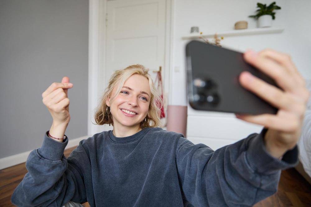 ilustrasi selfie