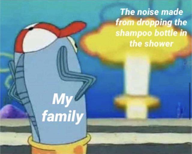 meme SpongeBob tentang sampo