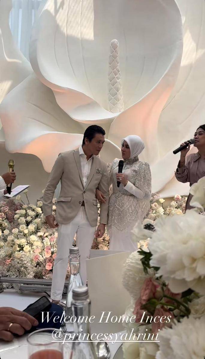 Birthday Party Syahrini ke-45 (Instagram.com/princessyahrini)