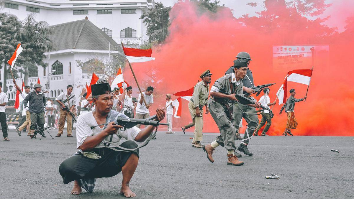 ilustrasi perayaan 17 Agustus (unsplash.com/ Bimo Luki)