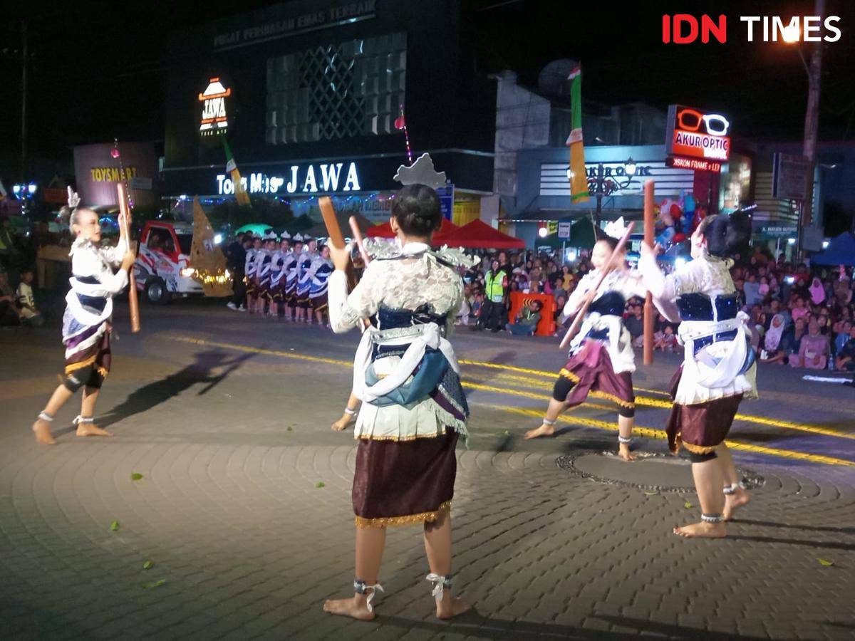 Bantul Creative Carnival 2025.(IDN Times/Daruwaskita)