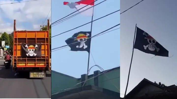 Bendera One Piece yang viral di media sosial (dok. Istimewa)