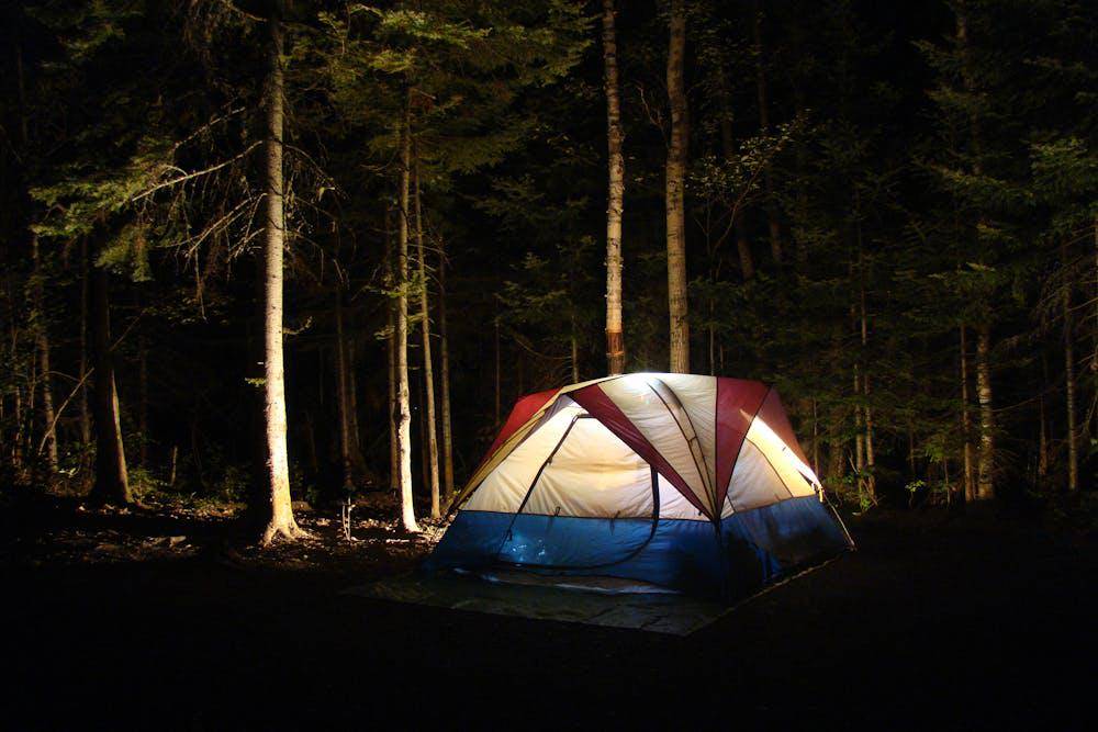 ilustrasi tenda four season (pexels.com/David Sirois)