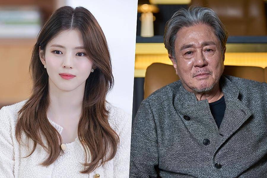 potret Han So Hee (dok. 9ato Entertainment) | potret Choi Min Sik (dok. C-JES Entertainment)