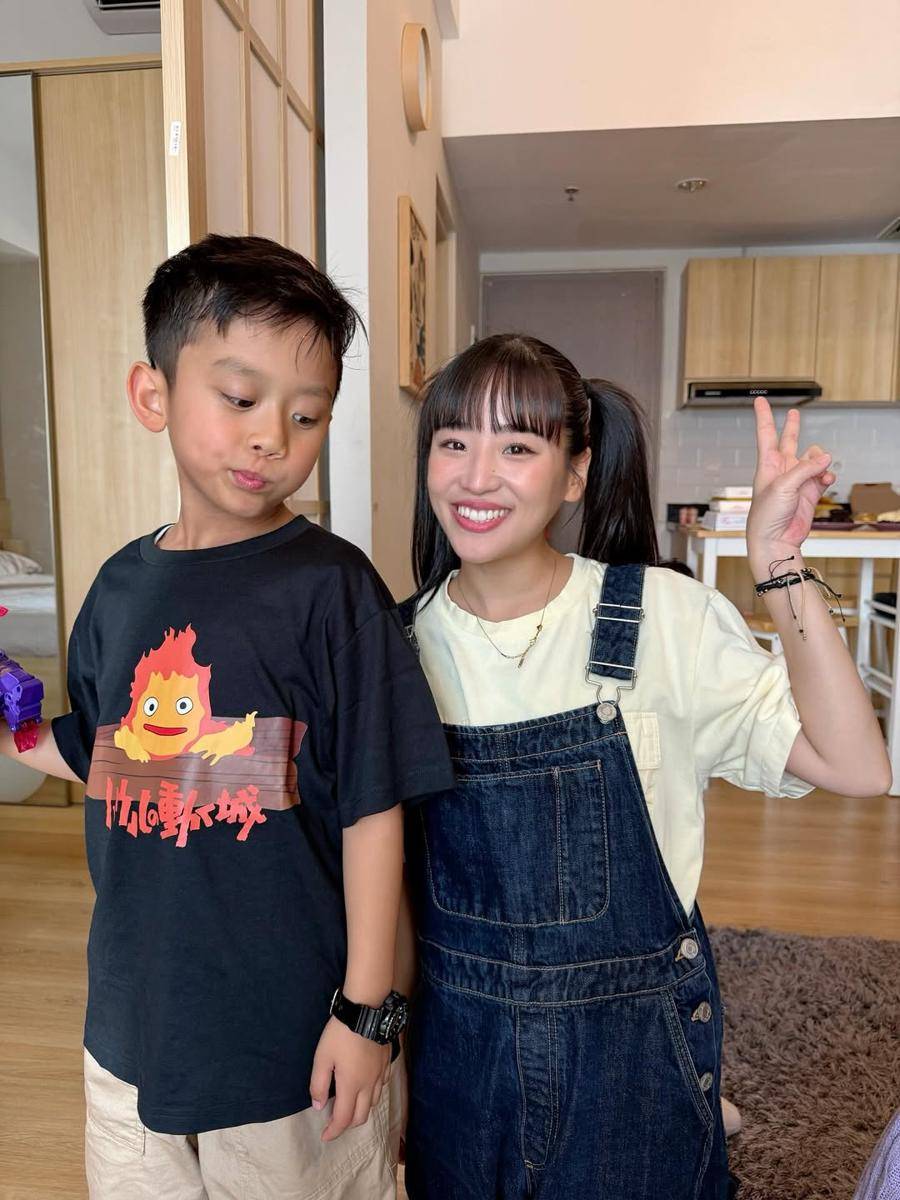 potret Natsuki main bareng Haruka dan Melody JKT48 (instagram.com/mas_natsuki)