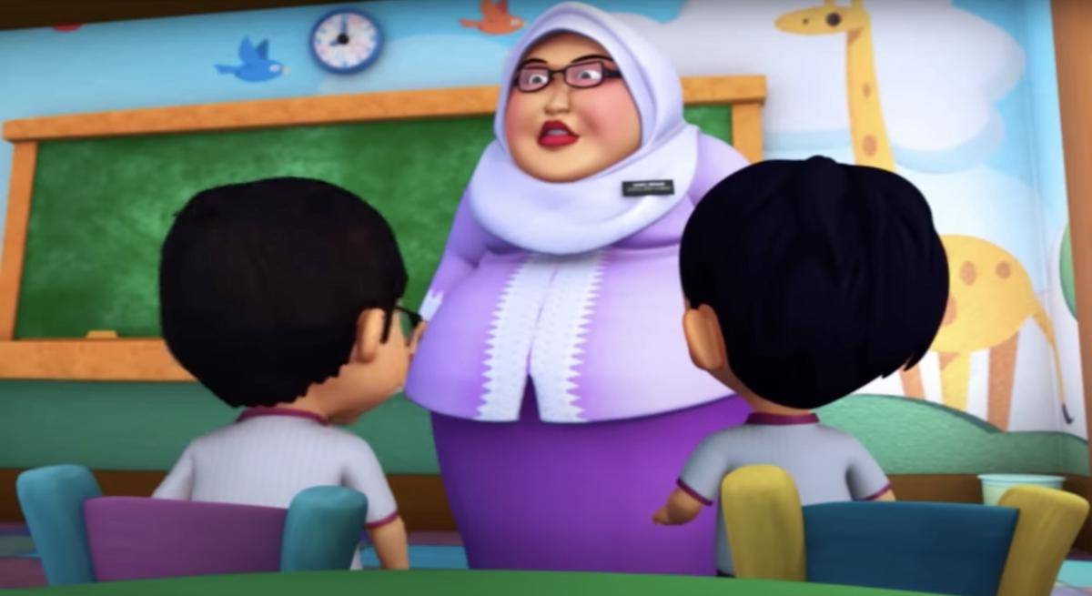 Cikgu Besar (dok. Les Copaque Production/Upin & Ipin)