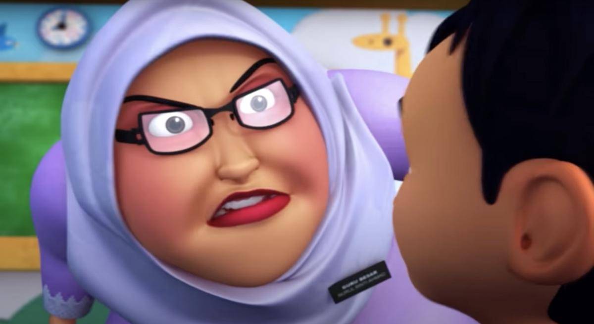 Cikgu Besar (dok. Les Copaque Production/Upin & Ipin)