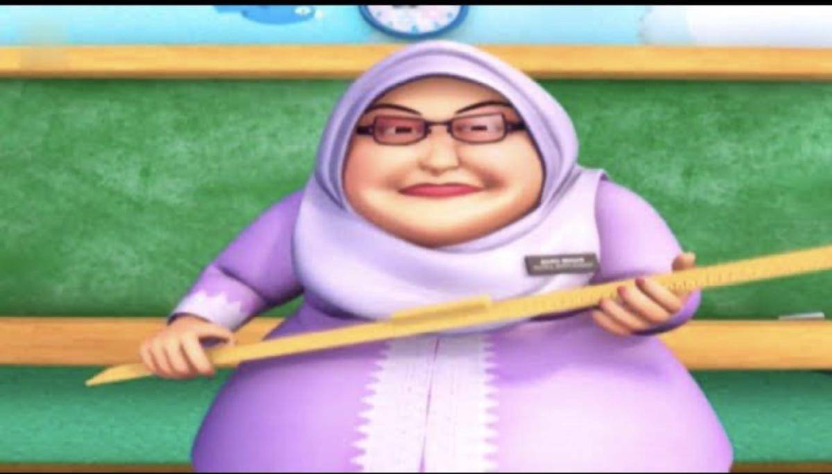 Cikgu Besar (dok. Les Copaque Production/Upin & Ipin)