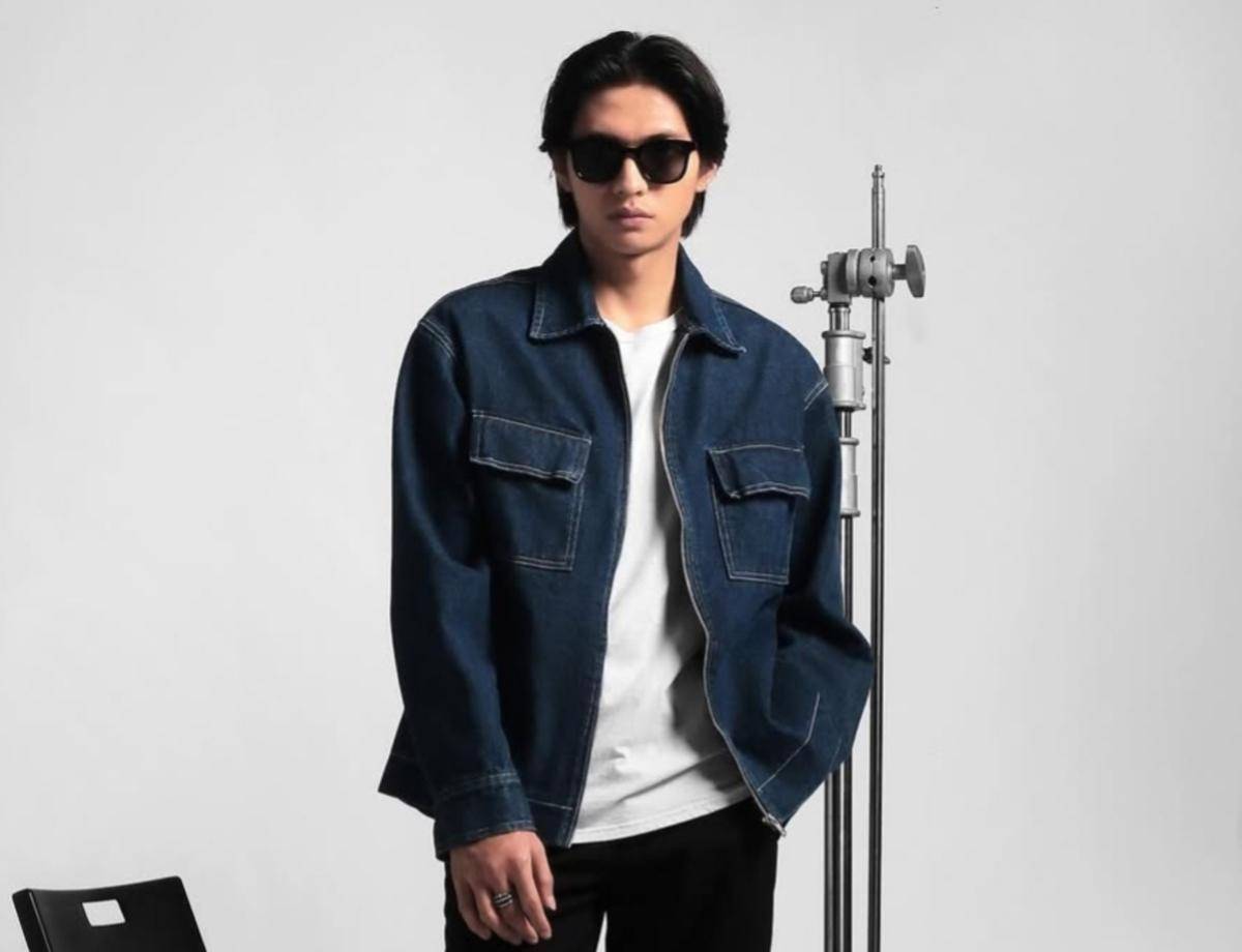 Arholma Studios Denim Zip Jacket 'Hiraeth' Savage Blue (www.instagram.com/arholmastudios)