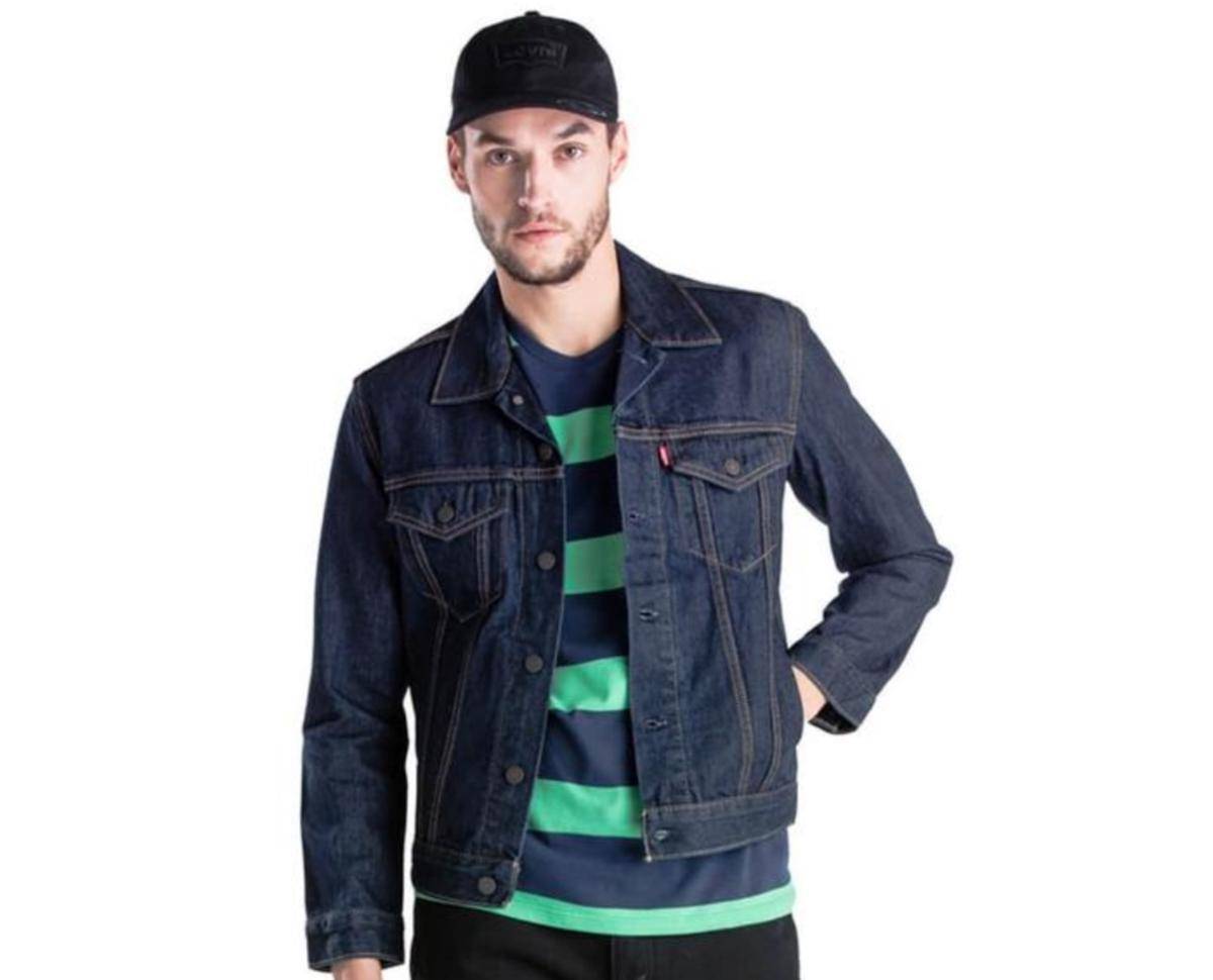 Levi's® Men's Trucker Jacket Rinse Trucker 72334-0134 (www.tokopedia.com/levis-official)