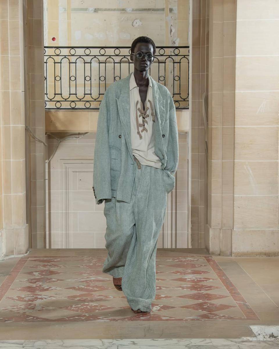 Koleksi Ziggy Chen S/S '26 di Paris Fashion Week Menswear (instagram.com/ziggy_chen)