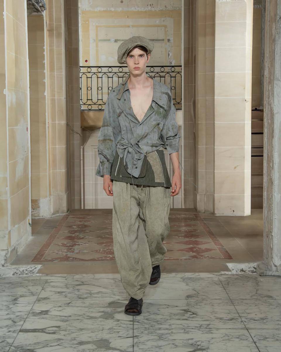 Koleksi Ziggy Chen S/S '26 di Paris Fashion Week Menswear (instagram.com/ziggy_chen)