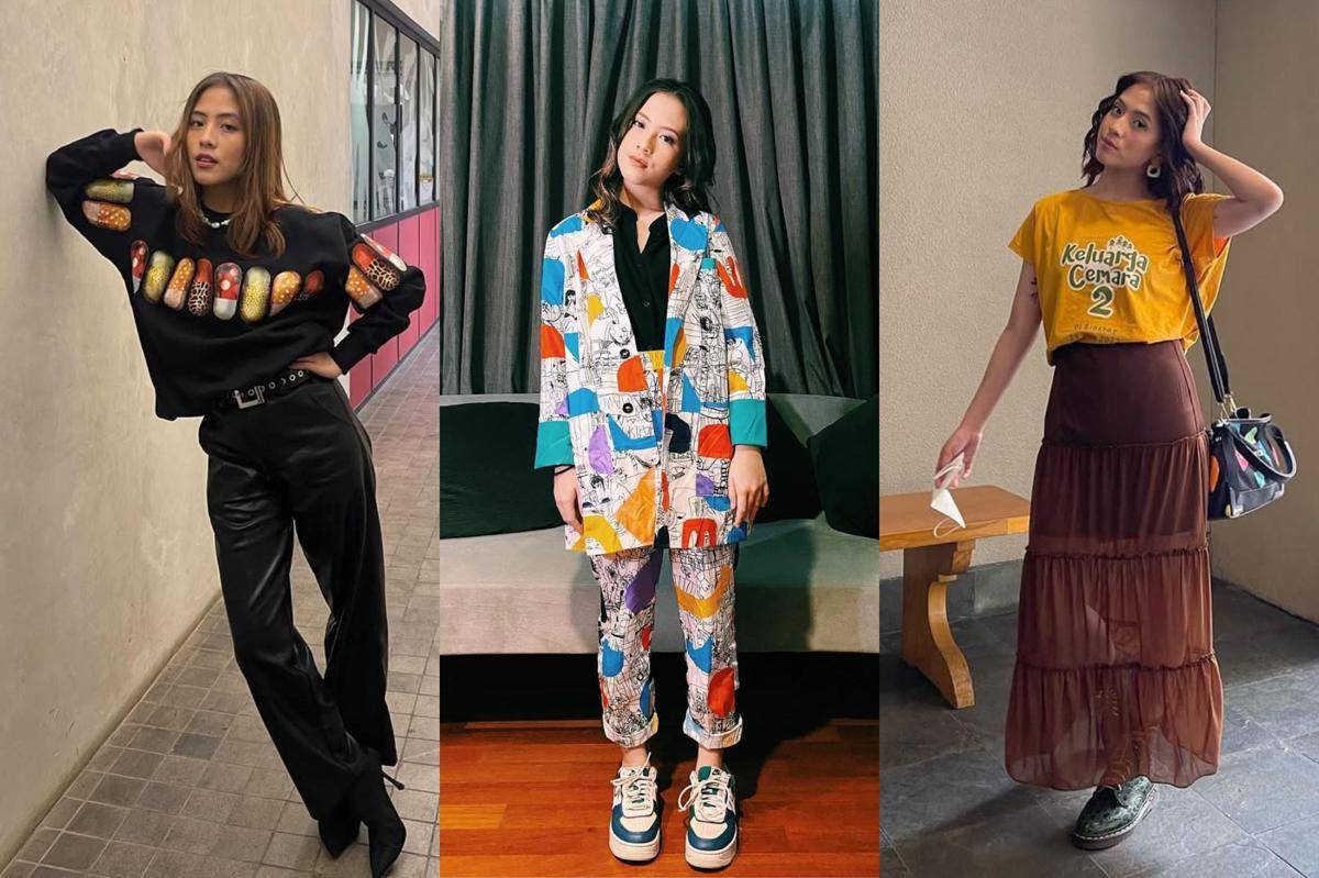 OOTD ke kampus buat mahasiswa baru ala Adhisty Zara (instagram.com/zaraadhsty)