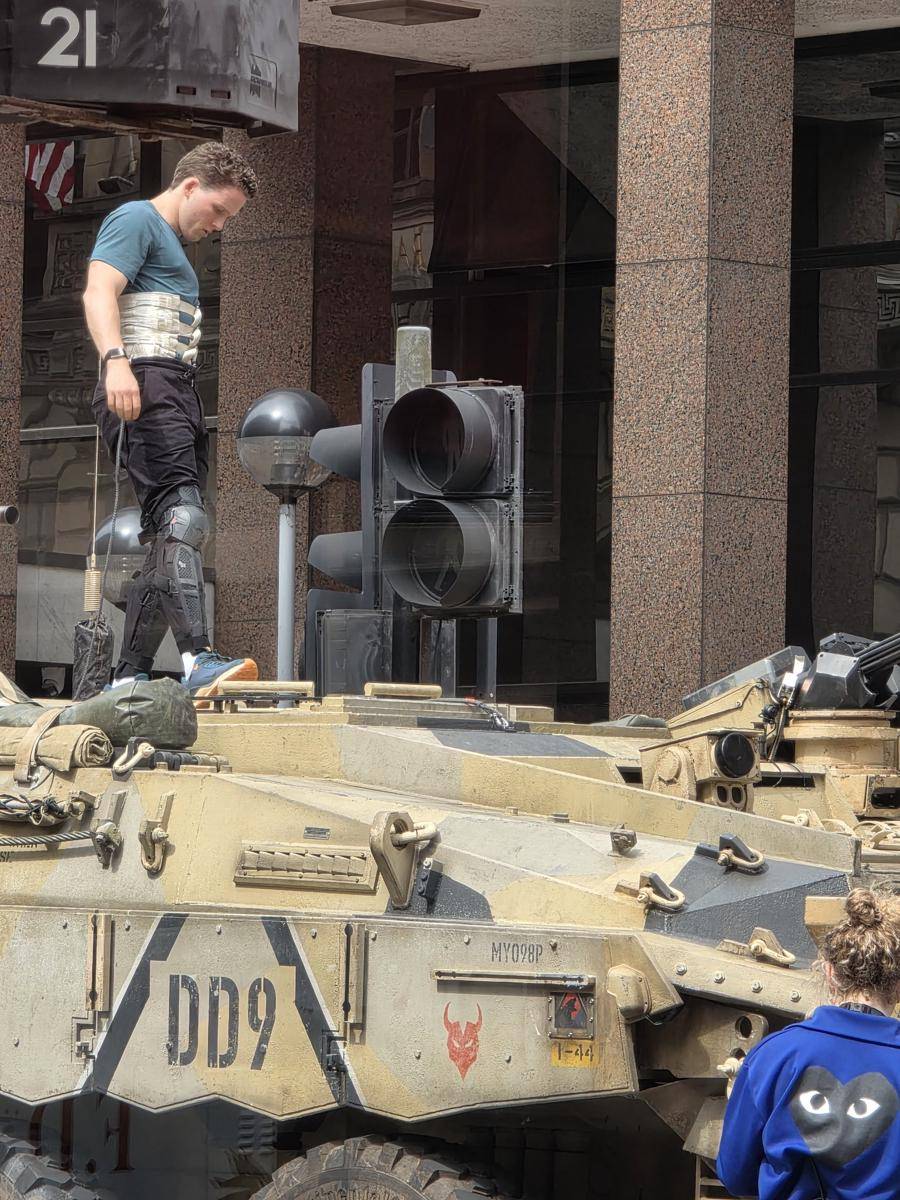 stunt double Tom Holland (x.com/o___s___b)