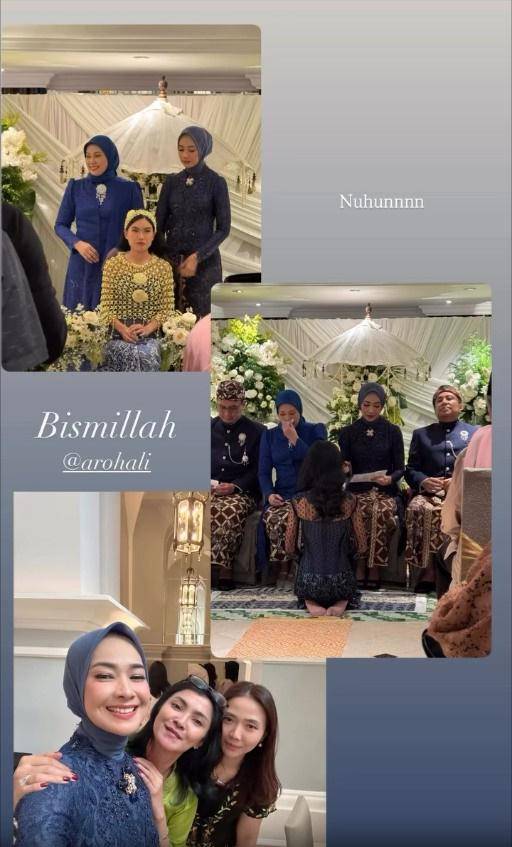 siraman anak Alya Rohali (instagram.com/arohali)