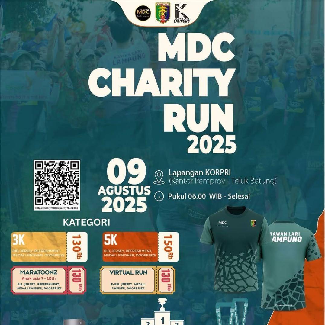 MDC Run Charity Bandar Lampung