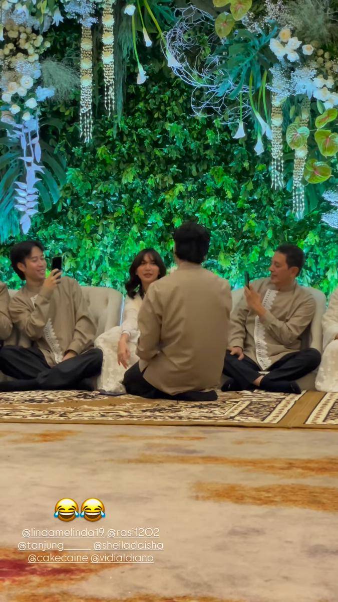 pengajian Nadin Amizah jelang menikah (instagram.com/meiza_dee)