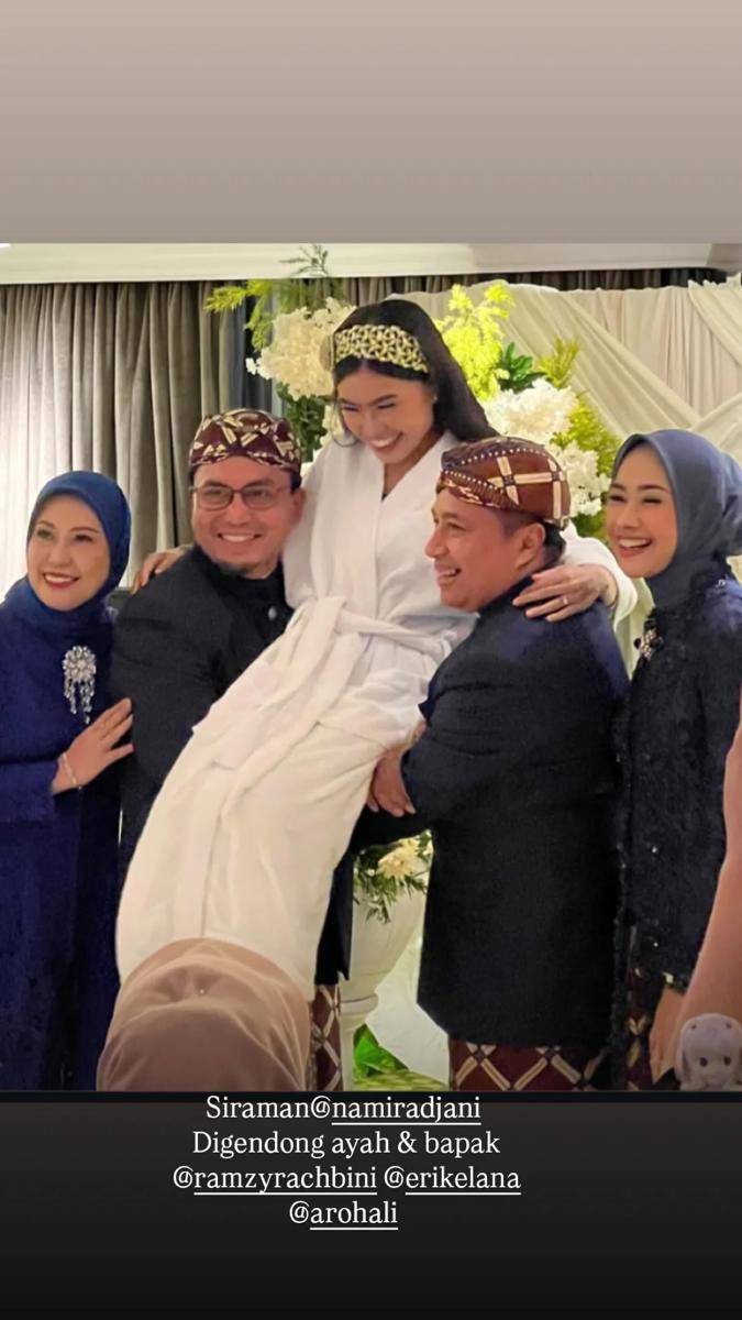 siraman anak Alya Rohali (instagram.com/arohali)