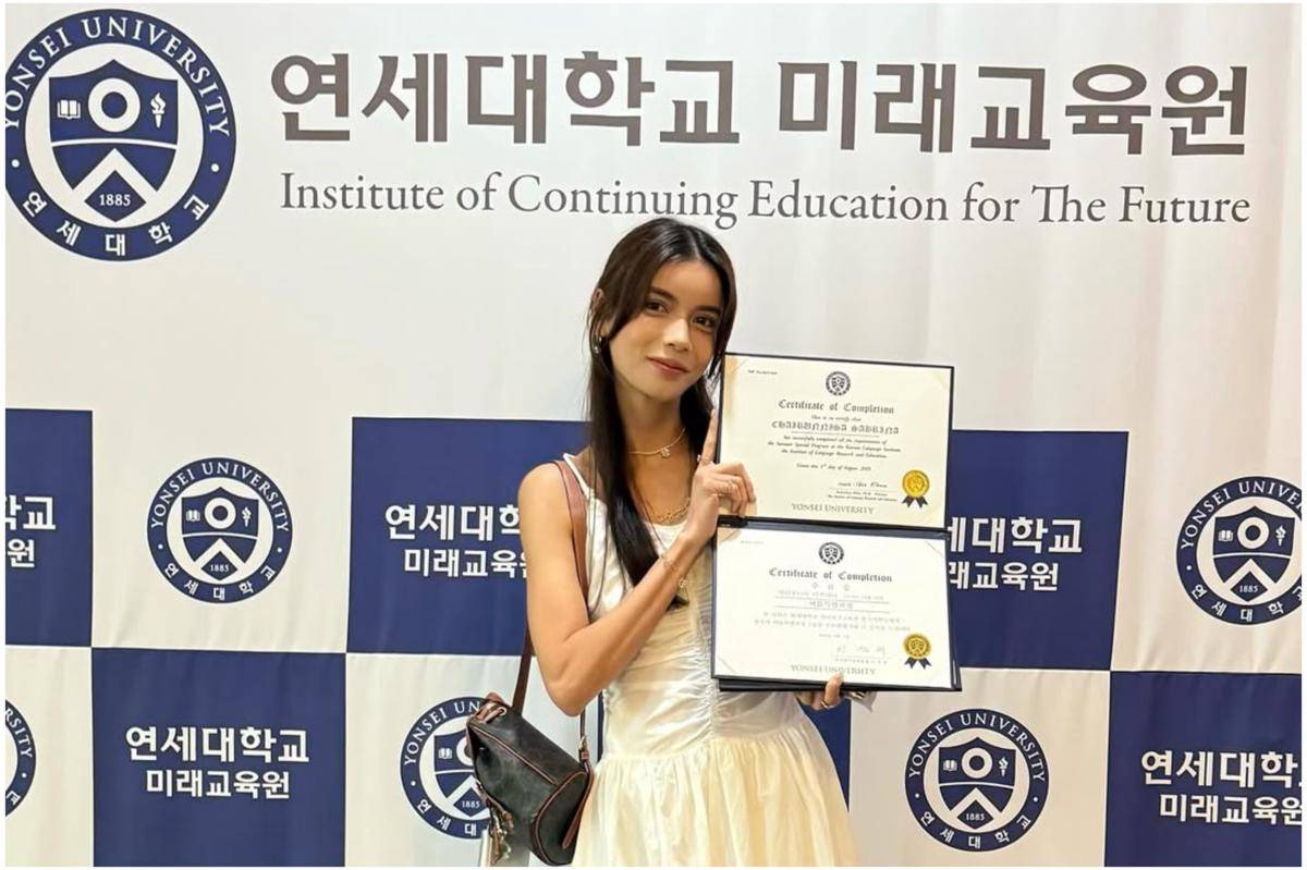 Sabrina Chairunnisa lulus program Summer School di Korea