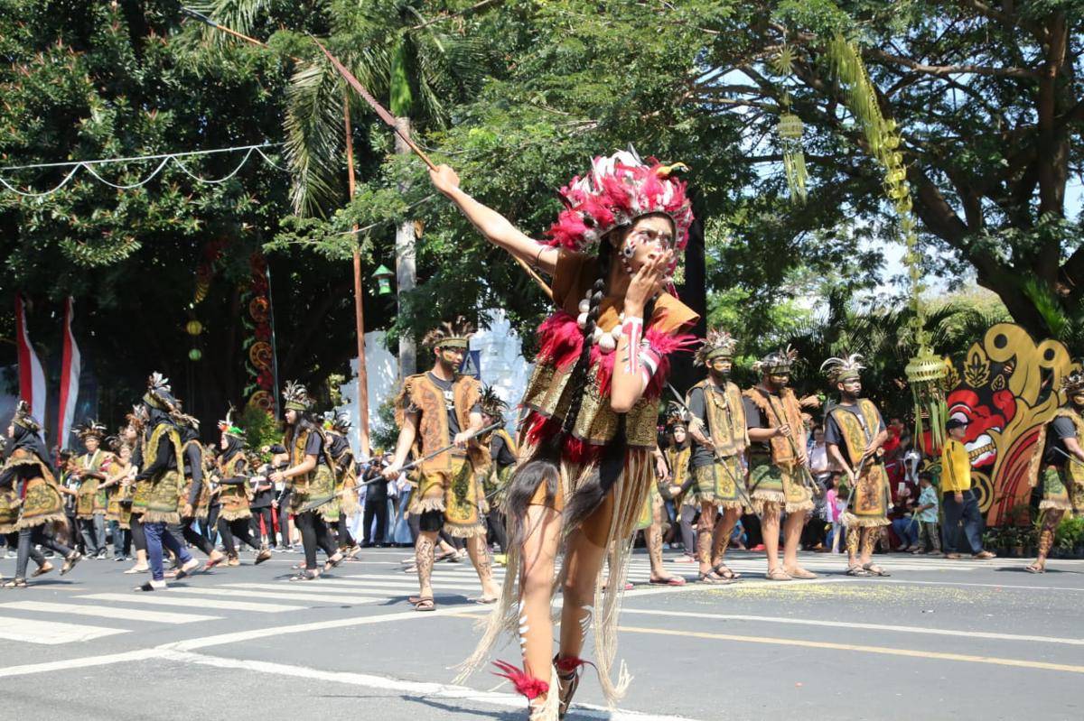 Karnaval Kebangsaan. Dok-Pemkab Banyuwangi