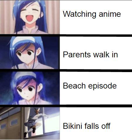 meme anime tentang orangtua