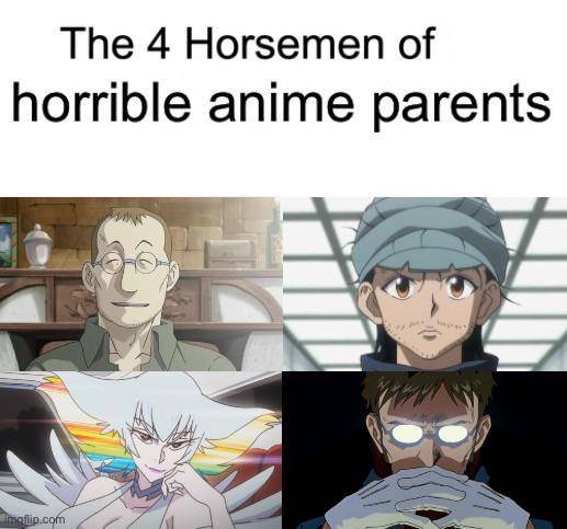 meme anime tentang orangtua
