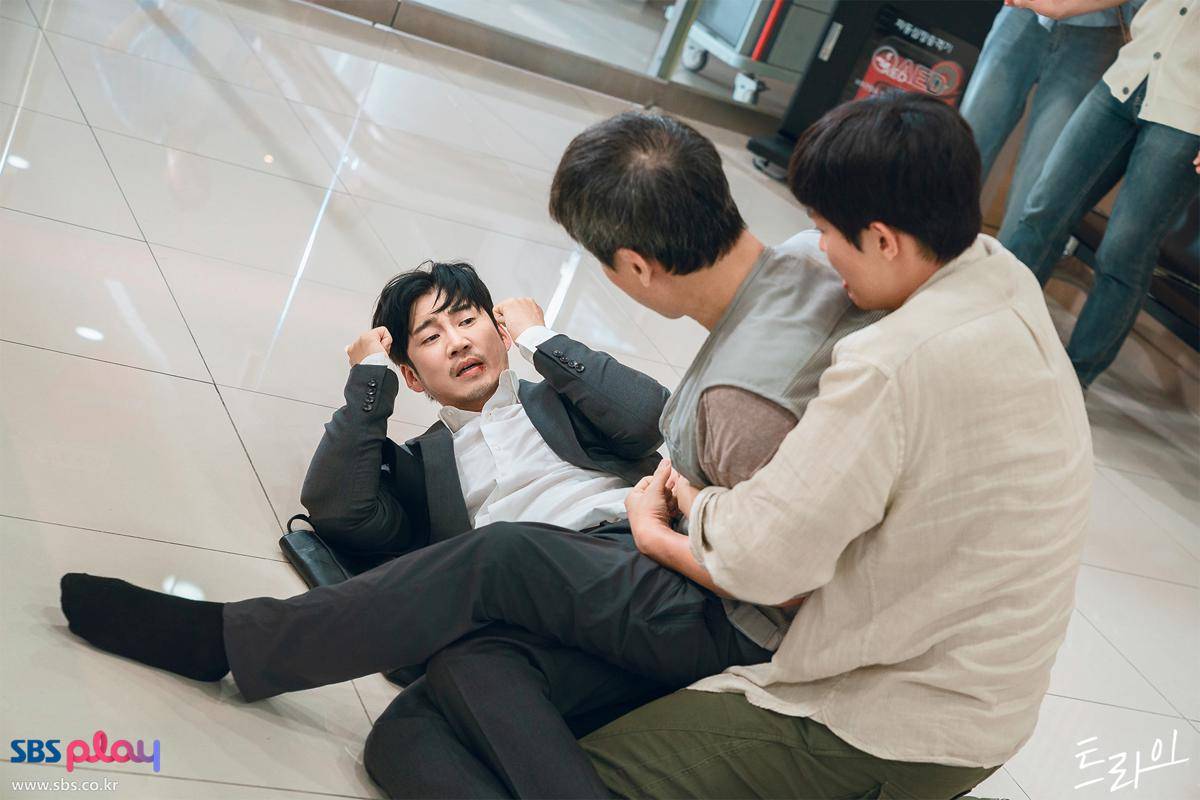 still cuts drama The Winning Try (dok. SBS/The Winning Try)