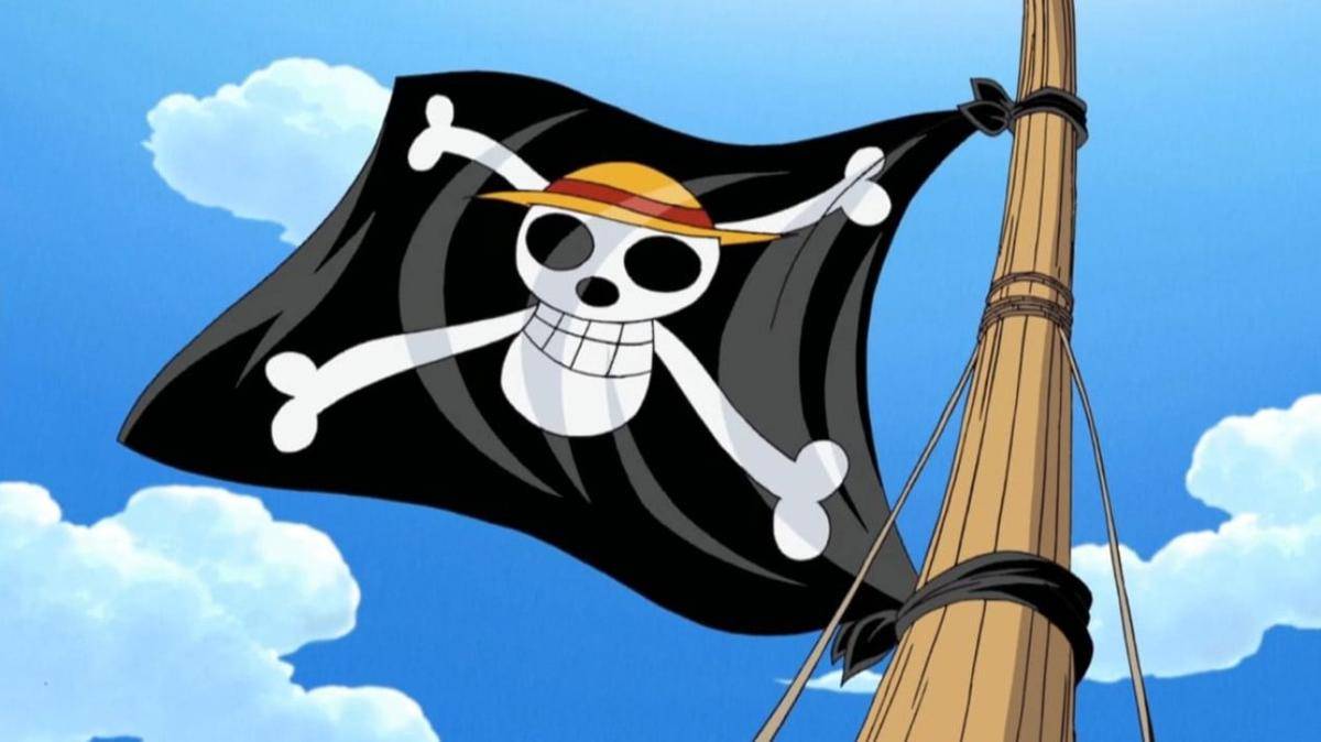 bendera Jolly Roger (dok. Toei Animation/One Piece) 