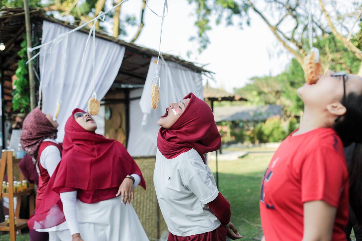 Agustusan di Candi. (Dok. Istimewa)