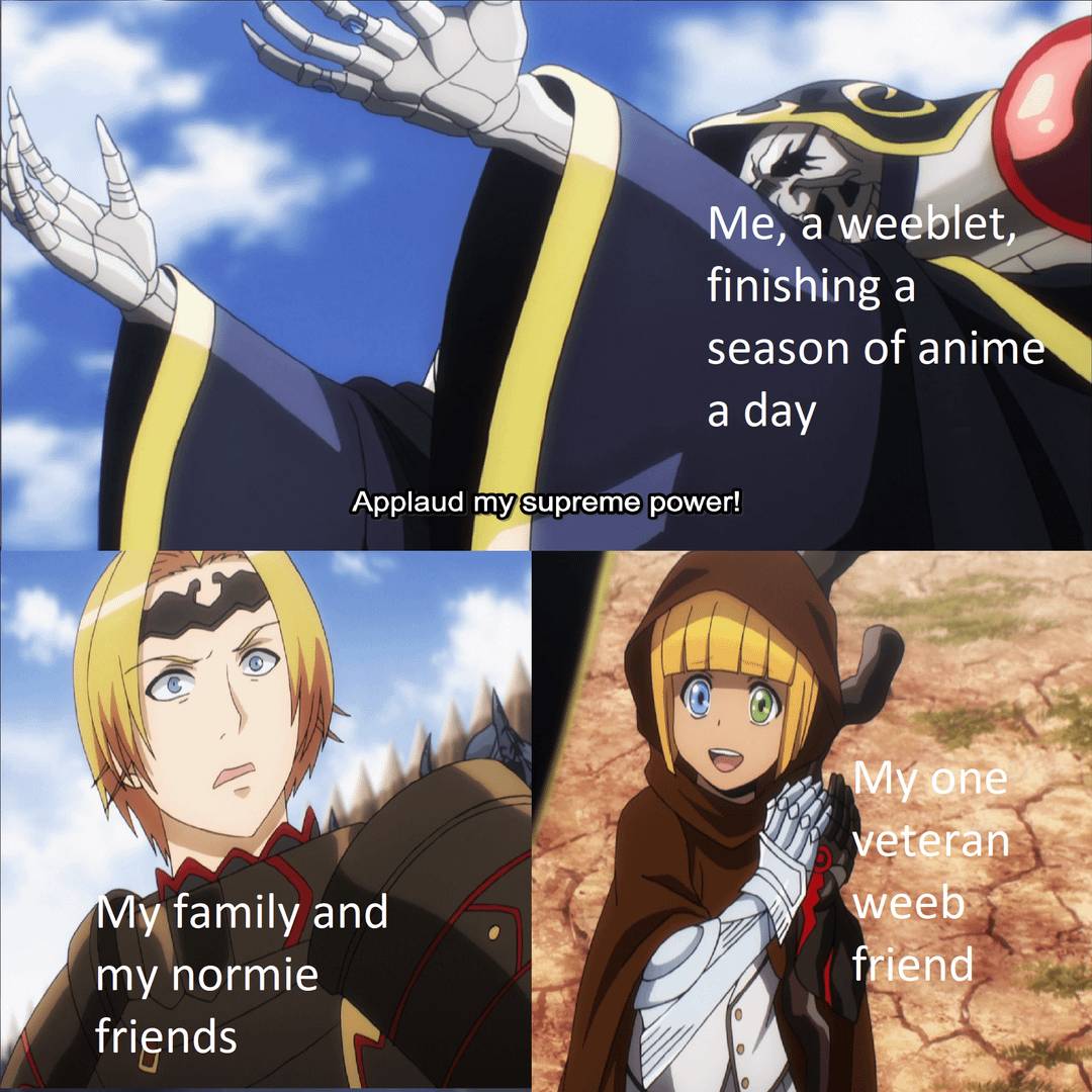 meme anime tentang orangtua