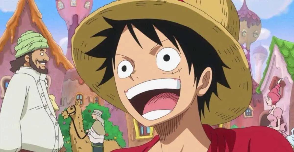 Monkey D Luffy dalam anime One Piece