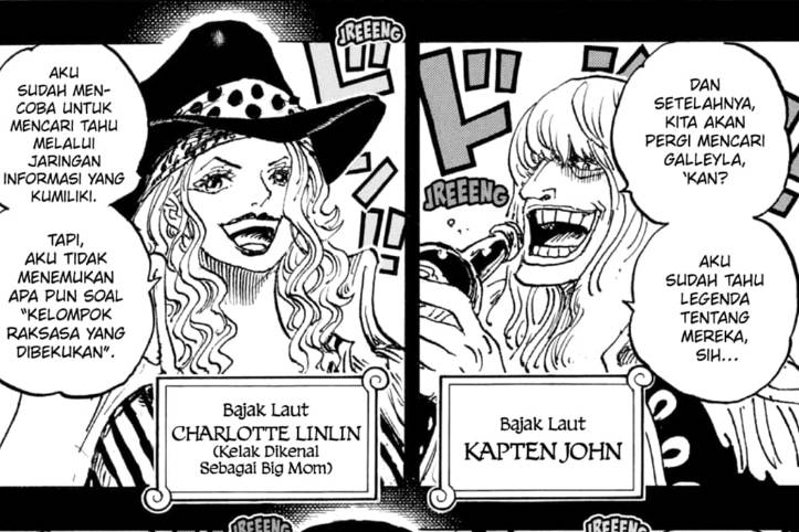 John dan Linlin berbicara tentang Galleila.