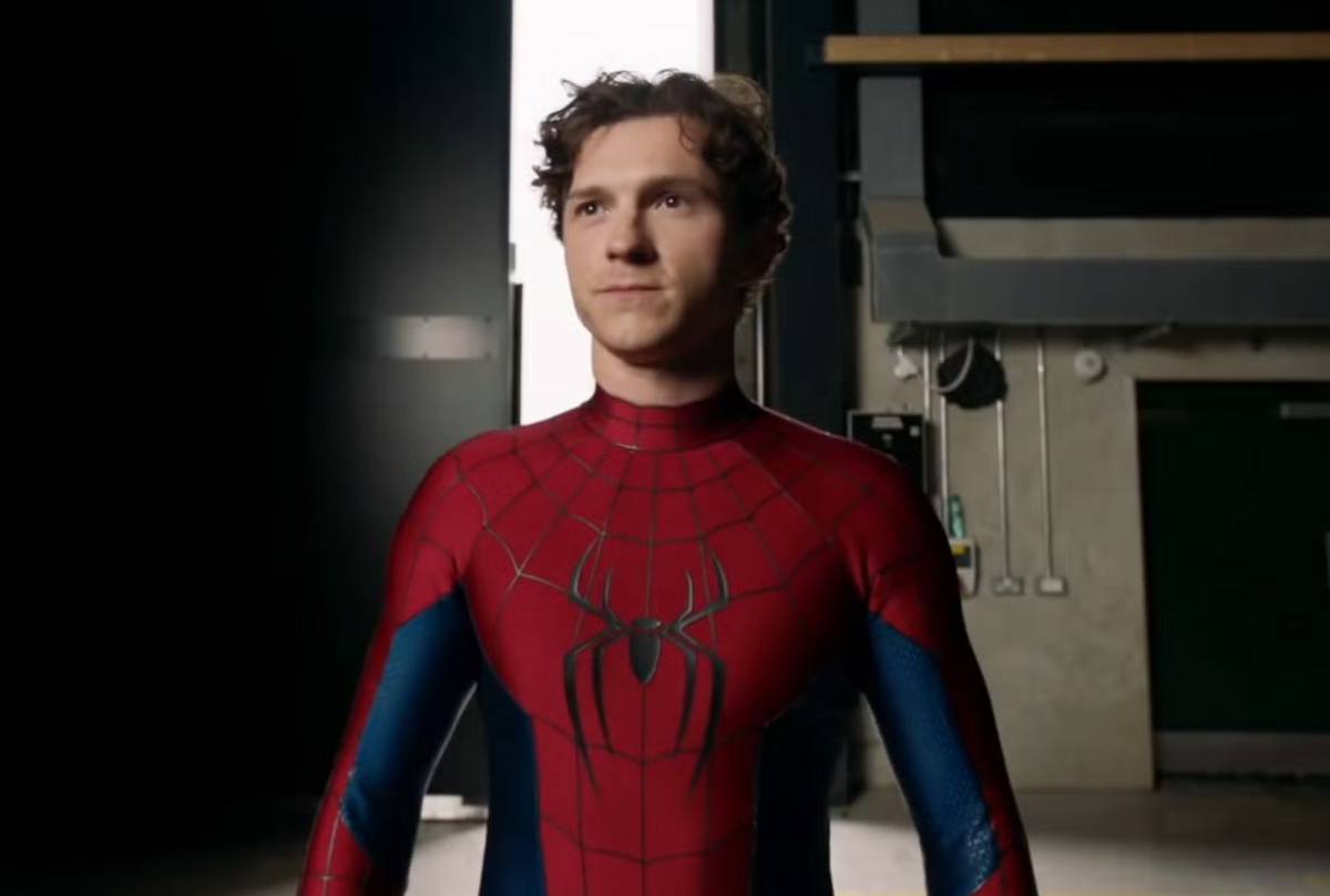 Tom Holland dalam suit reveal Spider-Man: Brand New Day (dok. Sony Pictures Entertainment/Spider-Man: Brand New Day)