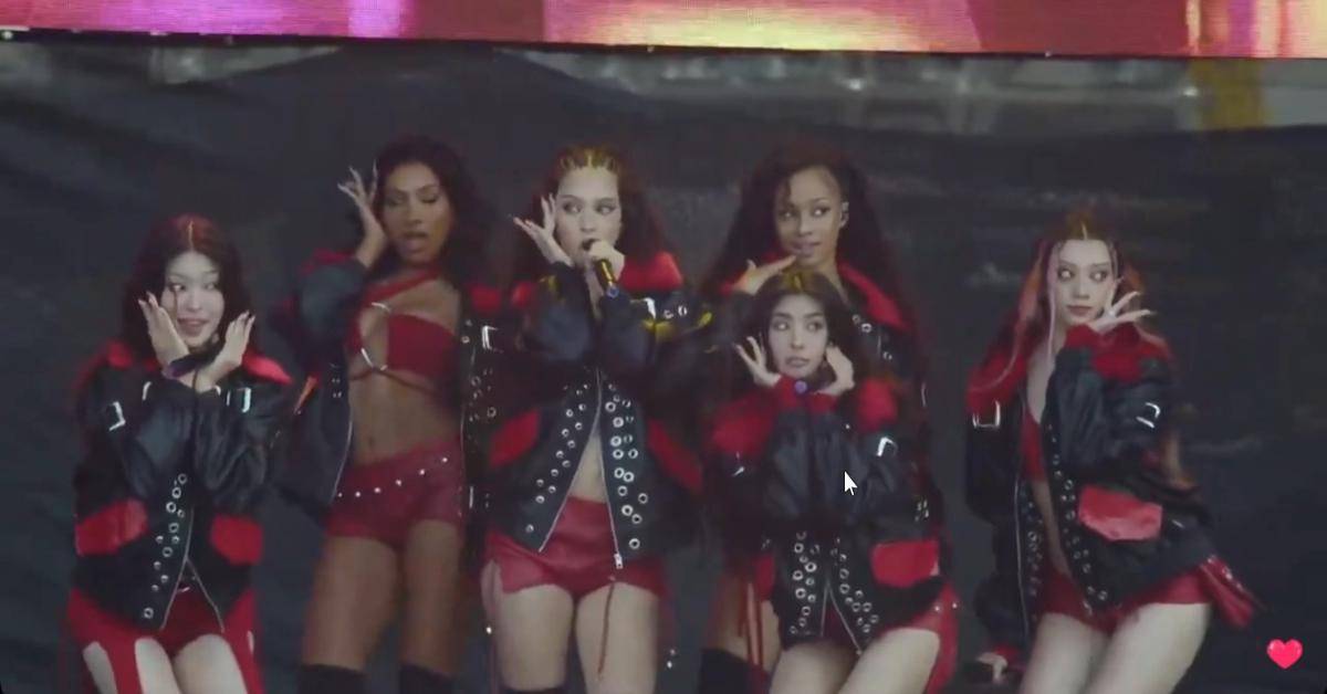 potret KATSEYE di Lollapalooza Chicago 2025 (dok. Weverse/KATSEYE)