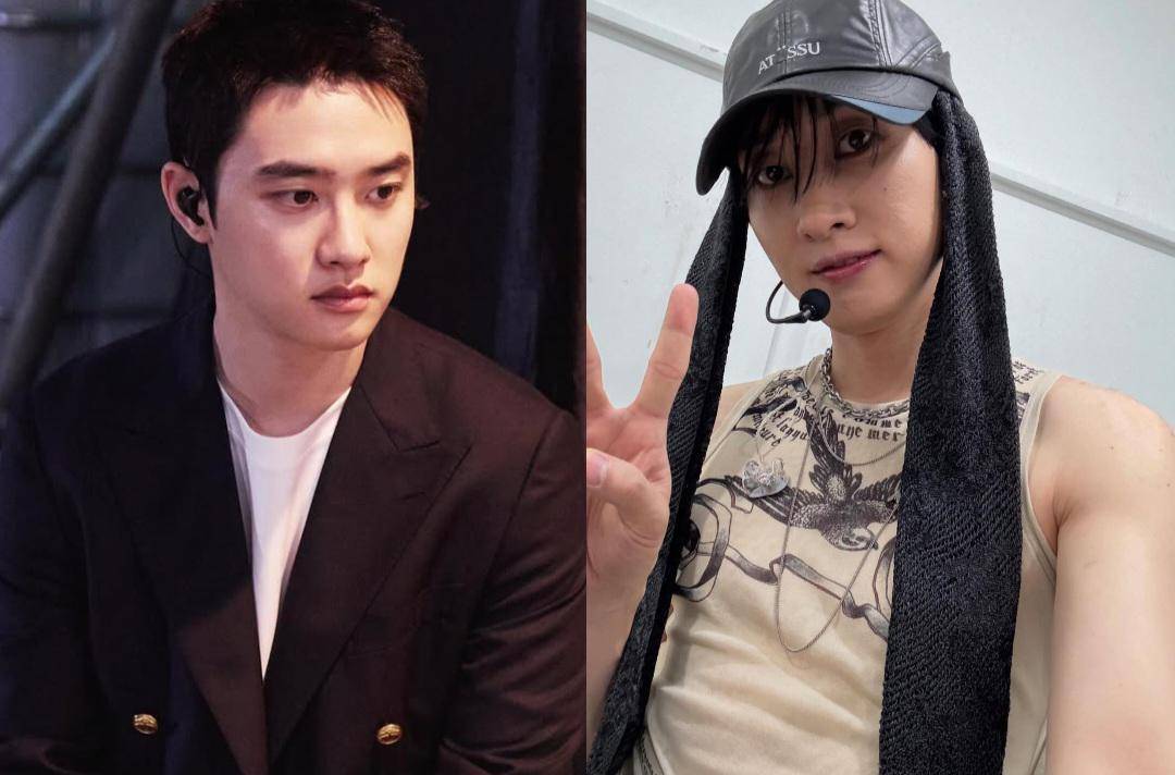 D.O EXO dan Eunhyuk Super Junior (instagram.com/companysoosoo | instagram.com/be4eunhyuk)