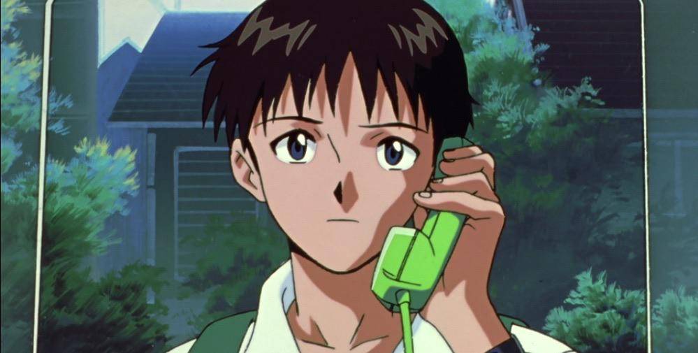 potret karakter Shinji Ikari di Evangelion