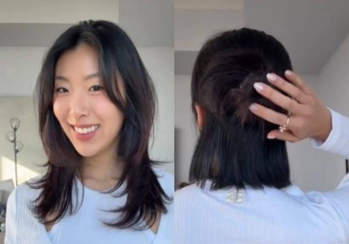 Korean 2-in-1 Haircut (tiktok.com/@18hens)