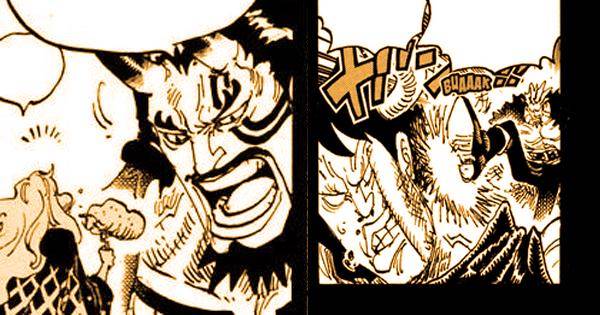 Rocks yang tersinggung karena Kaido menghina Harald - One Piece