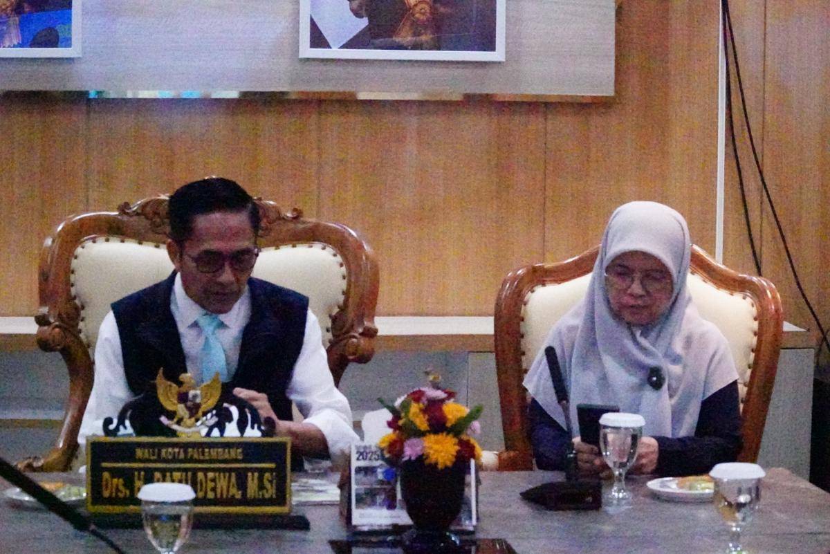 FJPI Sumsel audiensi bersama Wali Kota Palembang Ratu Dewa